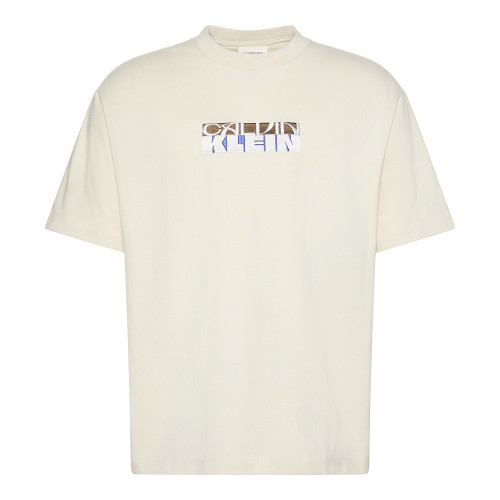 Calvin Klein Ανδρική κοντομάνικη μπλούζα Block Logo Graphic Relaxed T-Shirt